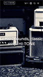 Mobile Screenshot of hi-tone-amps.com